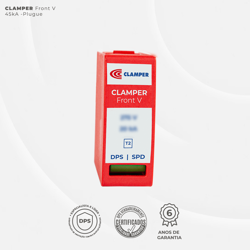 Plugue CLAMPER Front 45kA